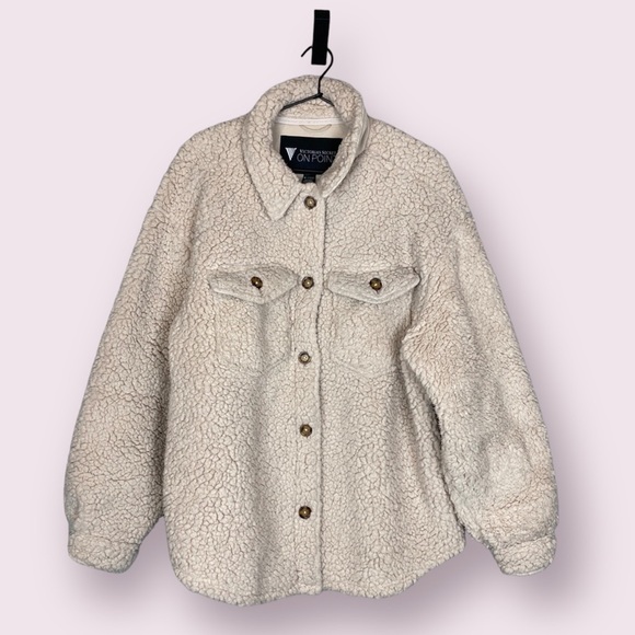 Victoria's Secret Jackets & Blazers - Victorias Secret sherpa shacket